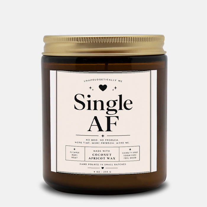 Candle Amber Jar 9oz