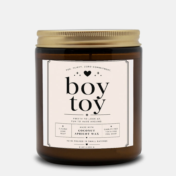 Candle Amber Jar 9oz