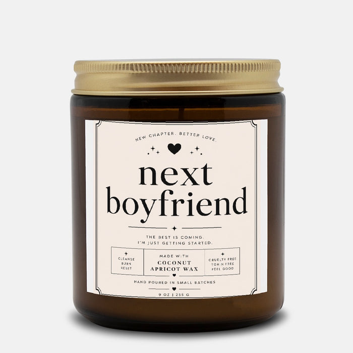 Candle Amber Jar 9oz