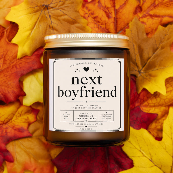 Candle Amber Jar 9oz