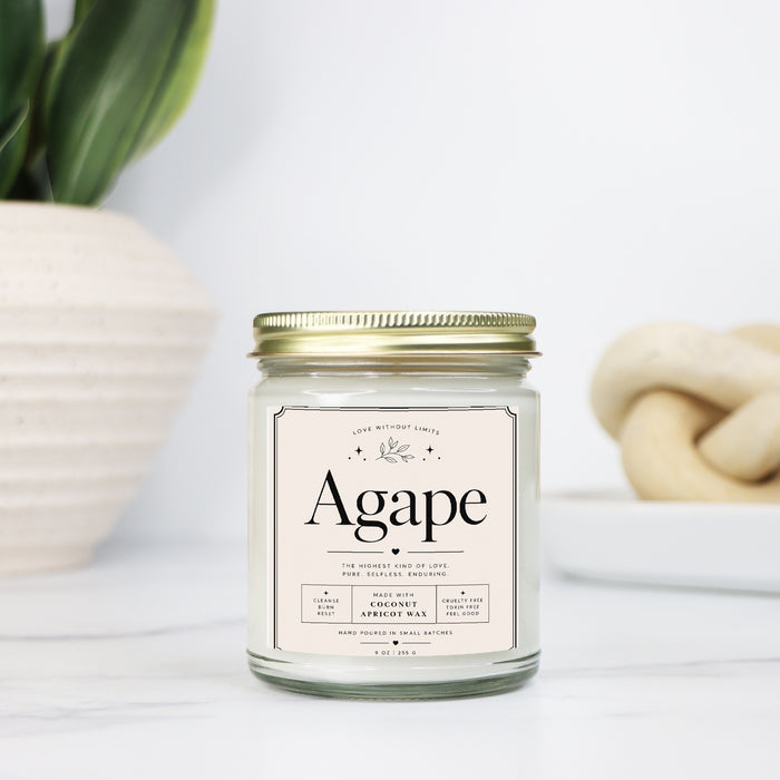 Candle Clear Jar 9oz