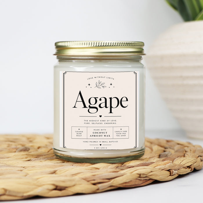Candle Clear Jar 9oz