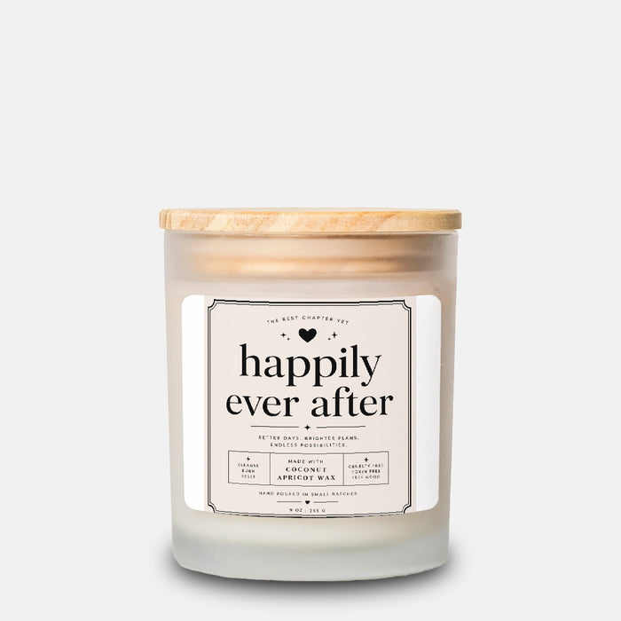 Candle Frosted Glass (Hand Poured 11 oz)