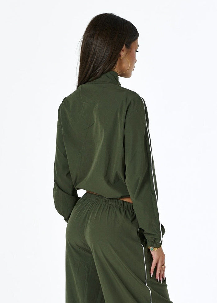 CARGO TRACK TOP - GREEN