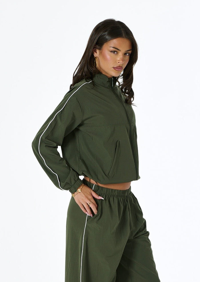 CARGO TRACK TOP - GREEN