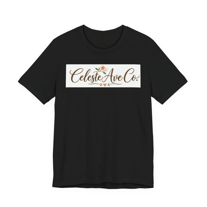 Celeste Ave Co. Floral Logo Tee