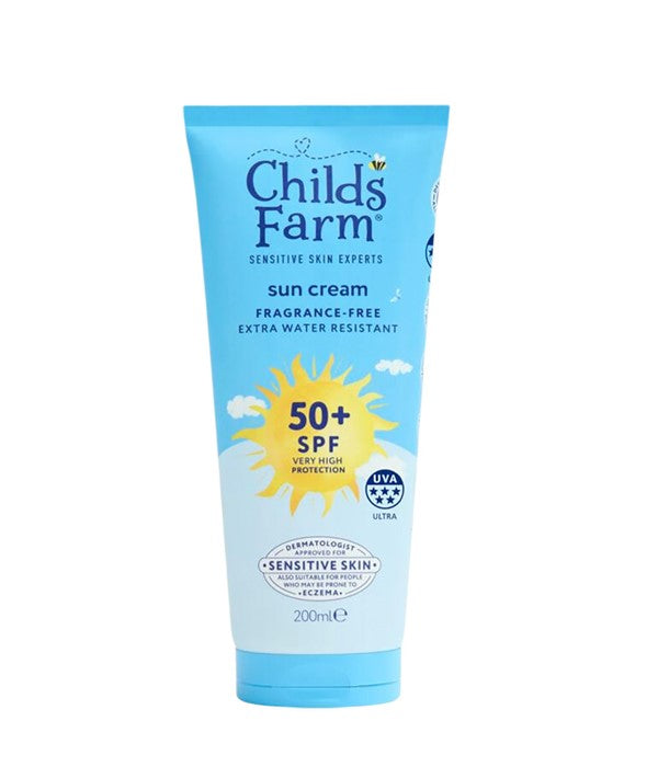 Childs Farm Sun Cream Fragrance Free SPF50 200ml