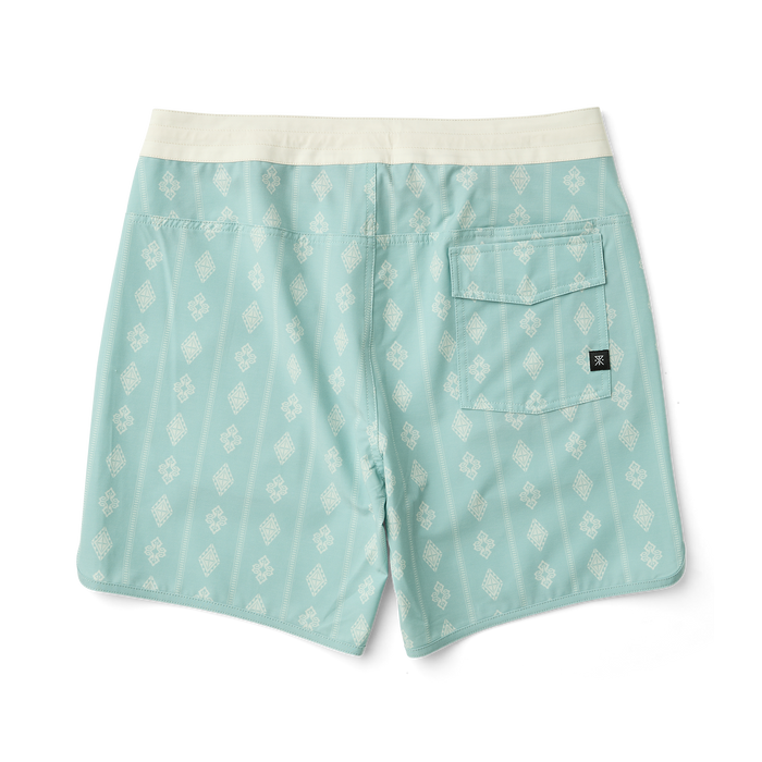 Assorted stylish Roark shorts including boardshorts, trunks, and Bermuda shorts, showcasing versatility for adventure and travel