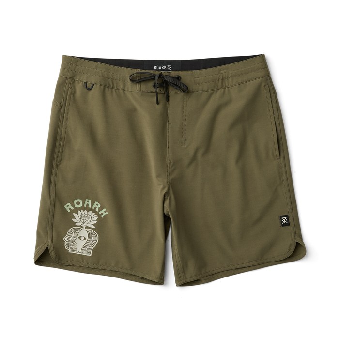 Close-up of a detailed Roark product showcasing adventure-ready design and quality craftsmanship, although specific product details are not available.