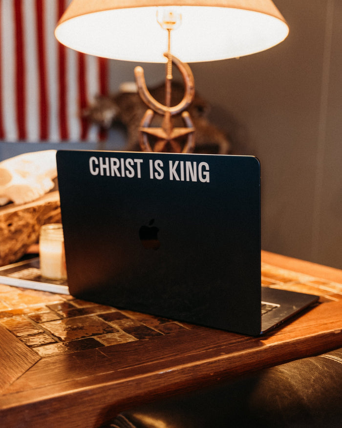 Christ Is King Decal