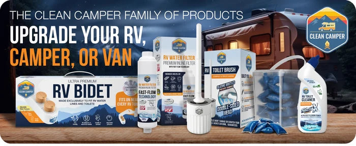Clean Camper Product Family Banner - RV Upgrade | United RV Parts