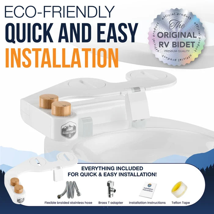 Quick Installation Components - RV Bidet Complete Kit View | United RV Parts