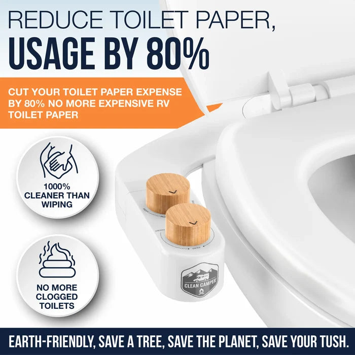 Eco-Friendly Toilet Paper Savings - RV Bidet Benefits Chart | United RV Parts