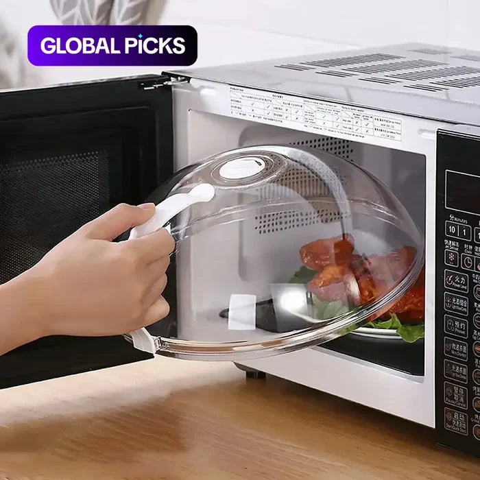 Clear Plastic Microwave Splatter Cover