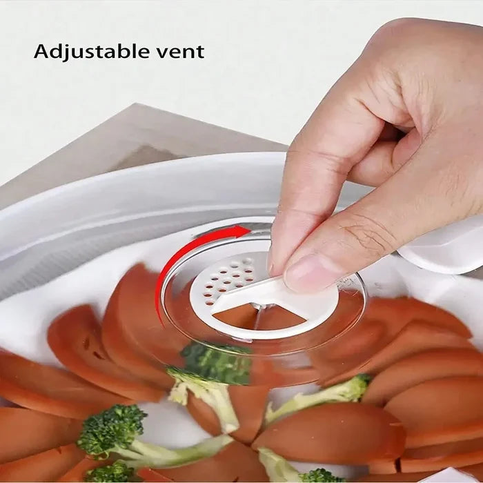 Clear Plastic Microwave Splatter Cover