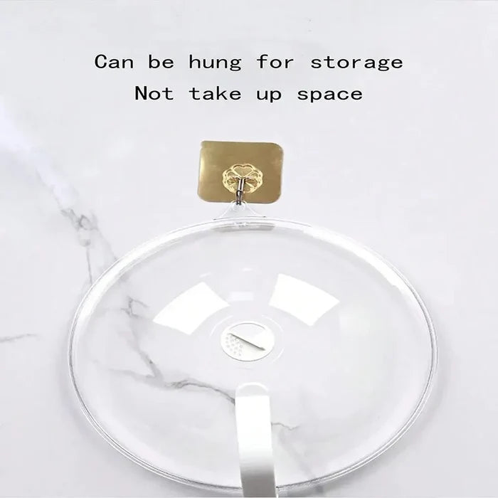 Clear Plastic Microwave Splatter Cover