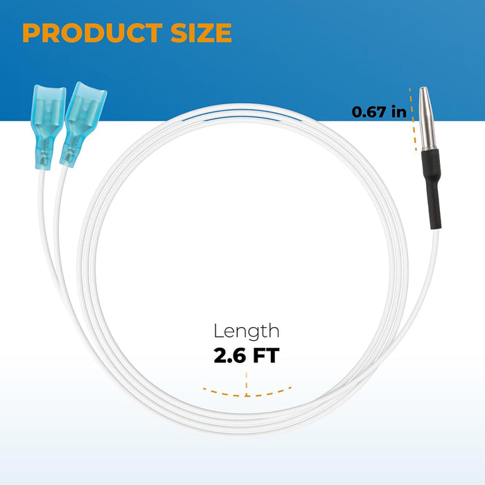 RV Air Conditioner Freeze Sensor 2.6 FT Length Specifications | United RV Parts