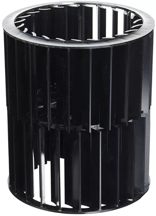 Black Plastic Coleman Blower Wheel 1472A1191 - Angled View | United RV Parts