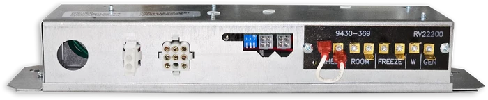 Silver Coleman 9630-758 NetZone Control Box - Front Panel with Terminal Connections | United RV Parts