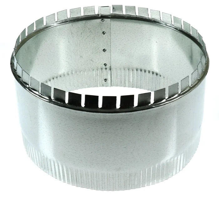 Galvanized Metal Coleman Park Pac Duct Collar 6633-6151 - Interior View | United RV Parts