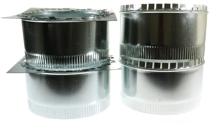 Coleman Mach 46413 Series Duct Collars with Mounting Plate - Side Profile | United RV Parts