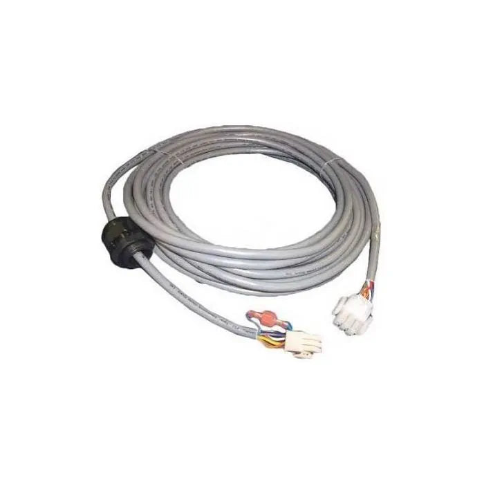 Grey Coleman 6795C4351 37-Foot 9-Pin Wiring Harness for RV Heat Pump - Coiled View | United RV Parts