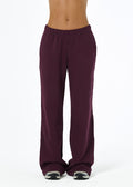 COMFORT TRACK PANTS - PLUM