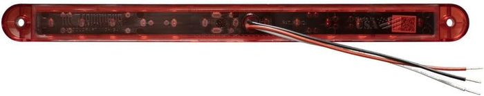 Command Electronics Red LED Tail Light - Back View with Wiring | United RV Parts