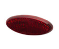 Red LED Oval Clearance Light CMD-003-52R - Top Angle View | United RV Parts
