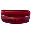 Red Polycarbonate Tail Light Lens CMD-89-187 - Side View | United RV Parts