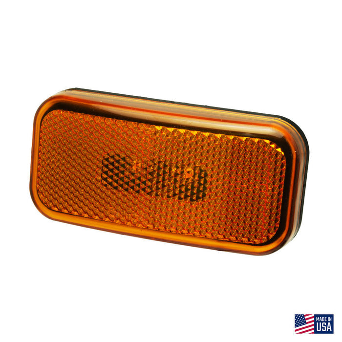 Amber Command Electronics LED Clearance Light CMD-003-58LB - Front View | United RV Parts