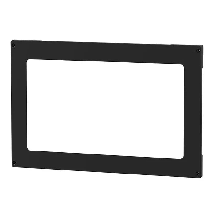 Black Metal Microwave Trim Kit - Angle View | United RV Parts