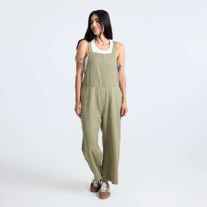 Adventure-ready one-piece workwear overall on display, perfect for outdoor activities and travel, by Roark.