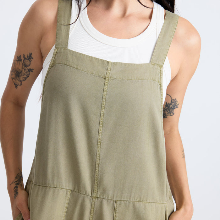 One-piece adventure garment by Roark, designed for outdoor expeditions and travel.