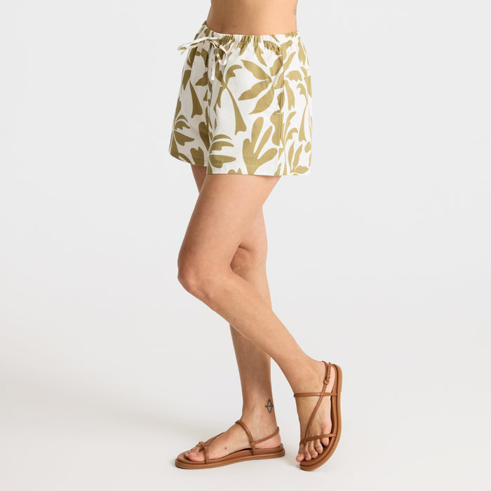 Versatile A-line skort for adventurous outdoor activities, blending the style of a skirt with the functionality of Bermuda shorts.