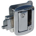 Chrome Global Link Classic Pro RV Entrance Lock - Front View | United RV Parts