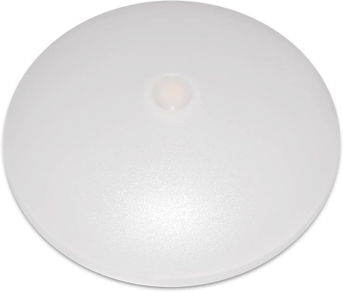 White Mushroom LED RV Interior Ceiling Light DL-0016273-C4-1PK - Top View | United RV Parts