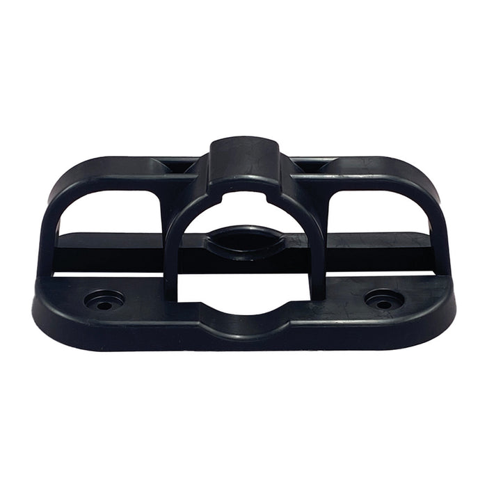 Black Plastic RV Plug Chain Holder - Front View | United RV Parts