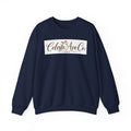 Crewneck Sweatshirt — Celeste Ave Co. Floral Logo Pullover