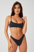 Dallas Bralette Bikini Top Black