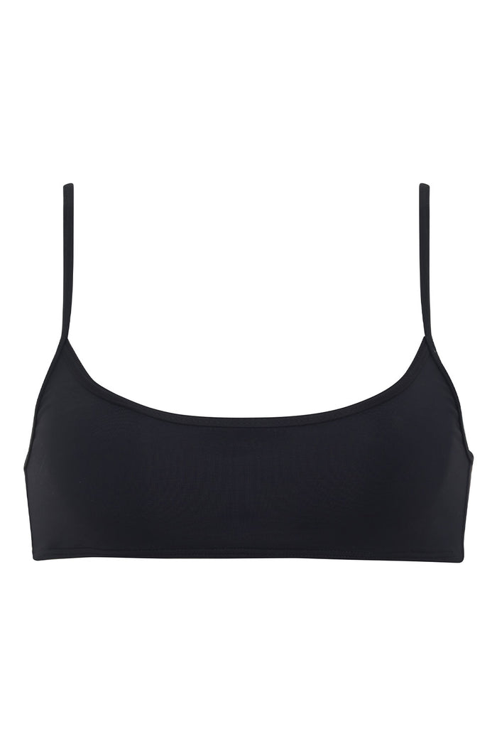 dallas black bralette top