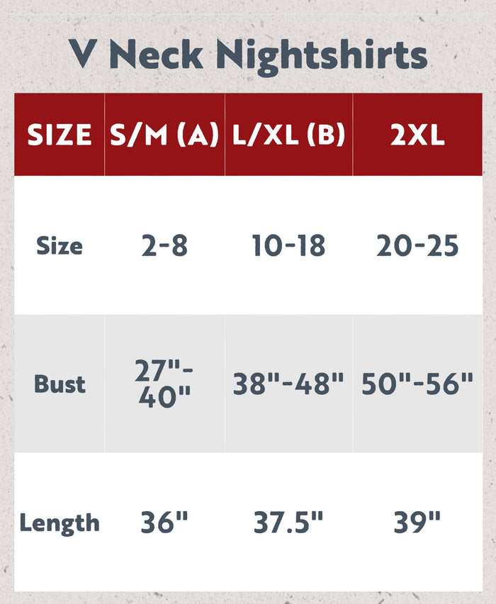 DDM Horse V-Neck Nightshirt: L/XL