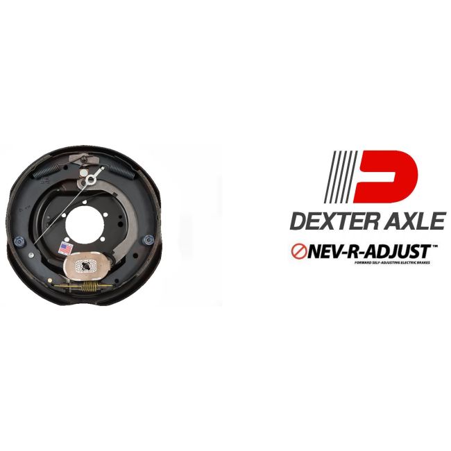 Dexter Axle K23-465-00 Right Hand Brake Assembly with Logo - Product View | United RV Parts