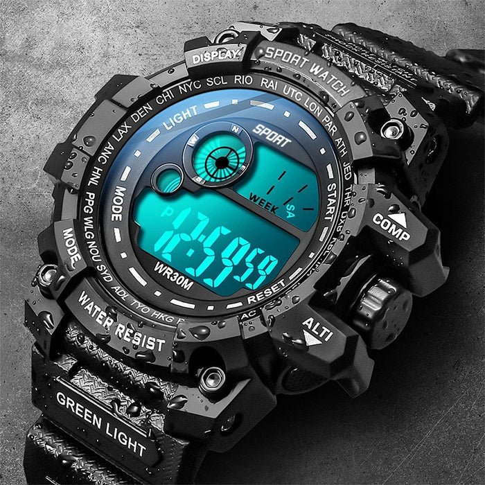 Digital Watches Luminous Fashion Sport Waterproof Watches