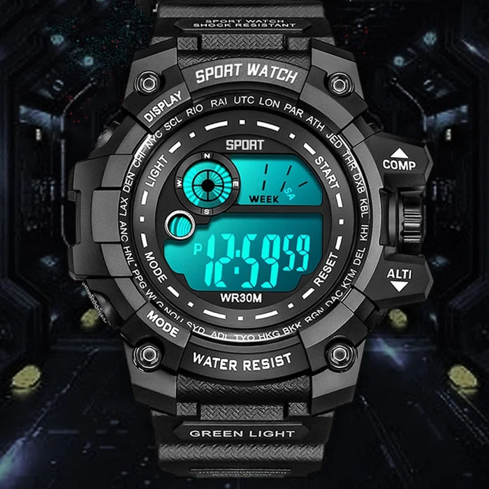 Digital Watches Luminous Fashion Sport Waterproof Watches