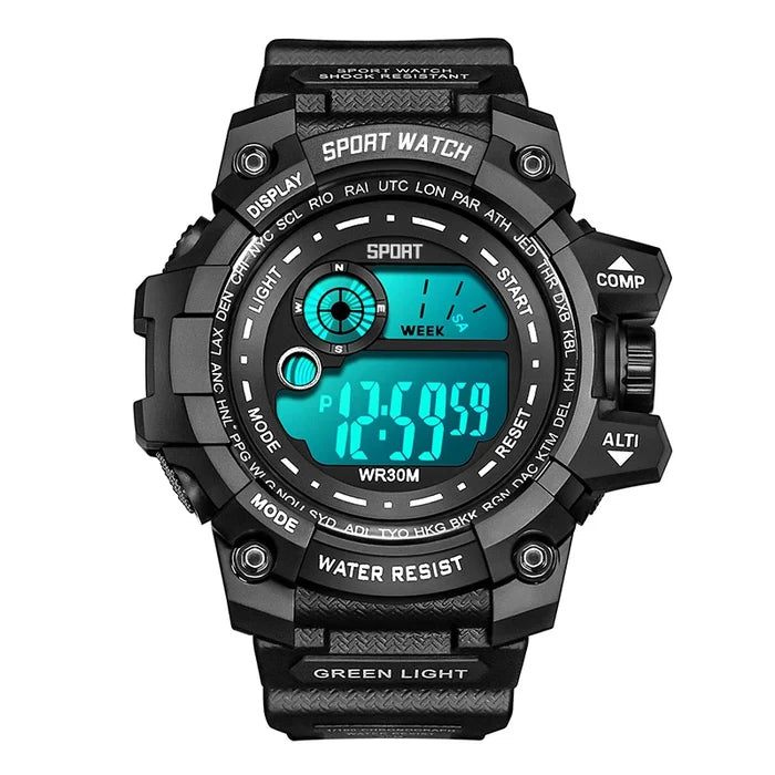 Digital Watches Luminous Fashion Sport Waterproof Watches