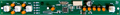 Green PCB Replacement Eyebrow Board DEADJ - Front View for Dometic Adjustable Temperature Refrigerator | United RV Parts