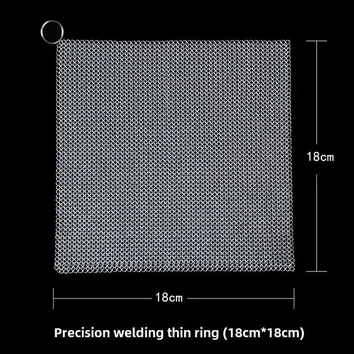 Dishwashing Rags for Kitchen Non-Scratch Wire Stainless Steel Dishwashing Rags