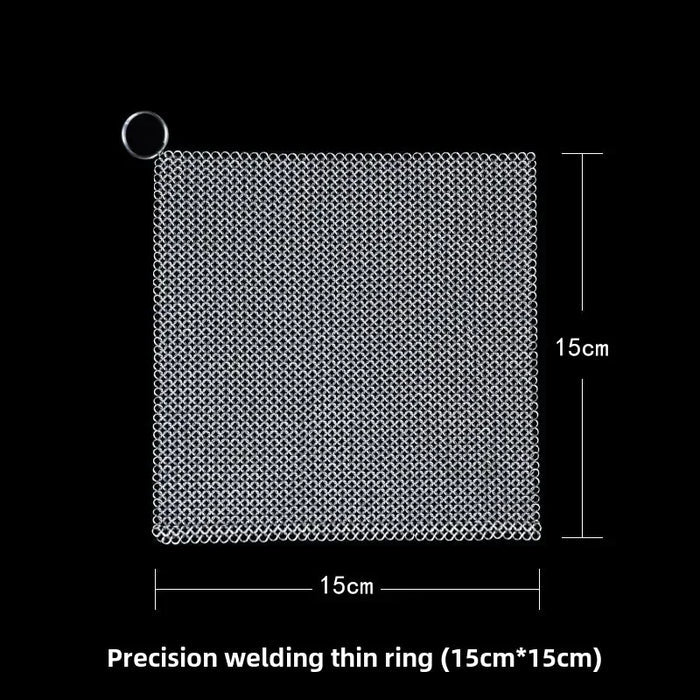 Dishwashing Rags for Kitchen Non-Scratch Wire Stainless Steel Dishwashing Rags