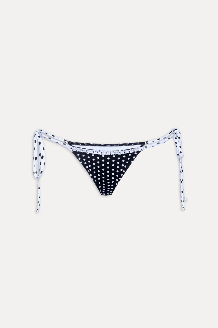 Divine Skimpy String Bikini Bottom Classic Polka Dot